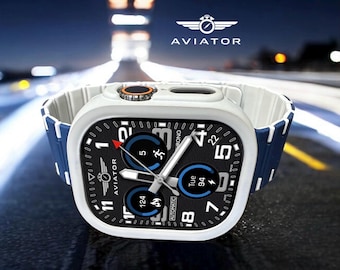 Apple Watch faces Clockology Apple Watch faces for smartwatch interactive premium watch face Aviator Smart Aerochrono for Ultra and Series