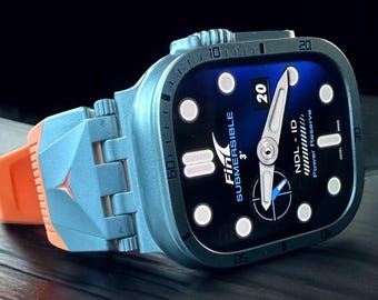 Apple Watch faces Clockology  Premium Apple Watch faces for smartwatch Top-rated watch face designs Fin Dive Watch