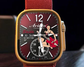Apple Watch faces Clockology  Premium Apple Watch faces for smartwatch Top-rated watch face designs Aviator Flight Watch