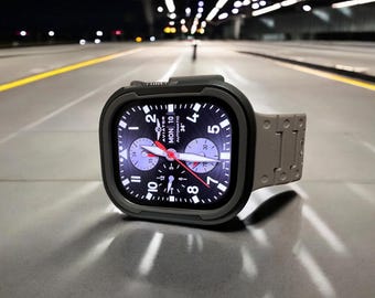 Apple Watch faces Clockology  Premium Apple Watch faces for smartwatch Top-rated watch face designs Aviator Flight Watch