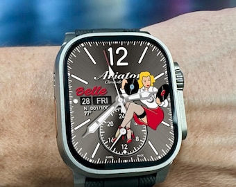 Apple Watch faces Clockology  Premium Apple Watch faces for smartwatch Top-rated watch face designs Aviator Flight Watch