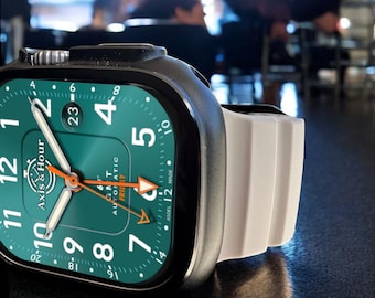Apple Watch faces Clockology  Premium Apple Watch faces for smartwatch Top-rated watch face designs Axis & Hour GMT Traveler iWatch