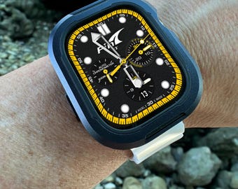 Apple Watch faces Clockology  Premium Apple Watch faces for smartwatch Top-rated watch face designs Fin Dive Watch