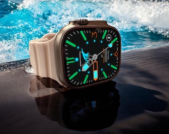 Apple Watch faces Clockology  Premium Apple Watch faces for smartwatch Top-rated watch face designs Fin Dive Watch