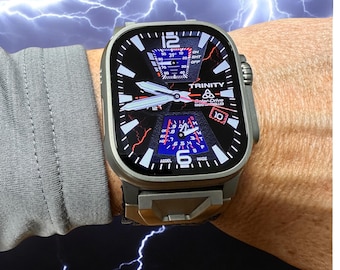 Apple Watch faces Clockology  Premium Apple Watch faces for smartwatch Top-rated watch face designs Trinity Watch