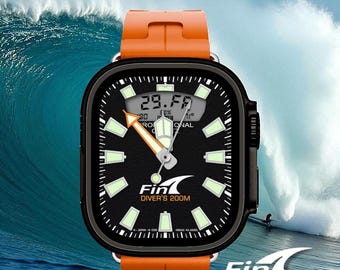 Fin Professional Quartz Apple Watch Face - Clockology App