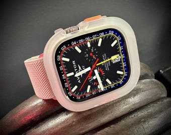 Apple Watch faces Clockology  Premium Apple Watch faces for smartwatch Top-rated watch face designs Aviator Flight Watch