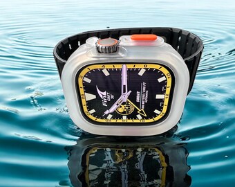 Apple Watch faces Clockology  Premium Apple Watch faces for smartwatch Top-rated watch face designs Fin Dive Watch