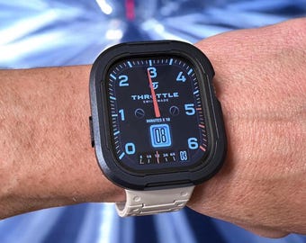 Apple Watch faces Clockology  Premium Apple Watch faces for smartwatch Top-rated watch face designs Throttle Racing Watch