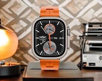 Apple Watch faces Clockology  Premium Apple Watch faces for smartwatch Top-rated watch face designs Aviator Flight Watch