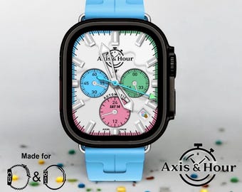 Apple Watch faces Clockology Apple Watch faces for smartwatch Top-rated watch faces summertime inspired watch face Axis & Hour cone o’clock