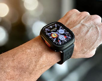 Apple Watch faces Clockology  Premium Apple Watch faces for smartwatch Top-rated watch face designs analog watch flight watch