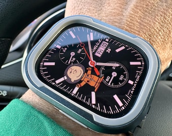 Apple Watch faces Clockology  Premium Apple Watch faces for smartwatch Top-rated watch face designs Aviator Flight Watch