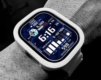 Clockology Apple Watch Face: Tide T Squad Pro Diving Design UK
