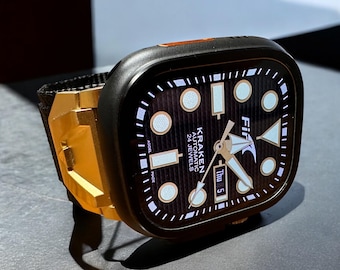 Apple Watch faces Clockology  Premium Apple Watch faces for smartwatch Top-rated watch face designs Fin Dive Watch