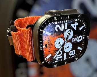 Apple Watch faces Clockology  Premium Apple Watch faces for smartwatch Top-rated watch face designs Fortress Military Watch