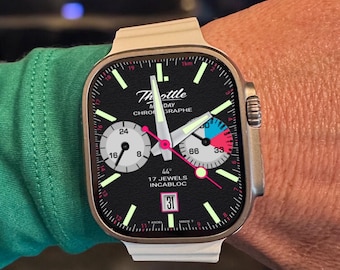Apple Watch faces Clockology  Premium Apple Watch faces for smartwatch Top-rated watch face designs Throttle Racing Watch