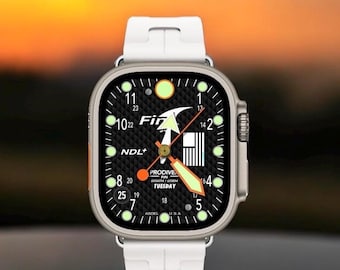 Apple Watch faces Clockology  Premium Apple Watch faces for smartwatch Top-rated watch face designs Fin Dive Watch