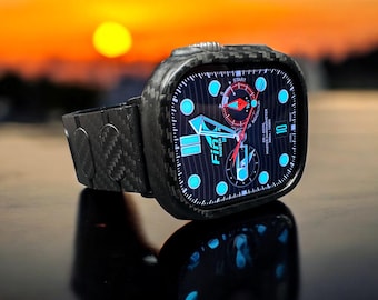 Apple Watch faces Clockology  Premium Apple Watch faces for smartwatch Top-rated watch face designs Fin Dive Watch