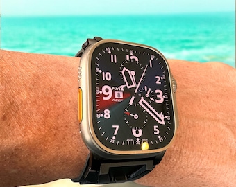 Apple Watch face (custom); designed to work with the Clockology app from the App Store