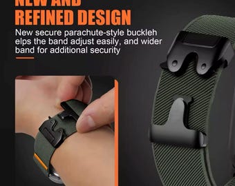 Elastic Sport Bands for Apple Watch Series; Custom Bands 38mm 40mm 41mm, Men and Women,Parachute Buckle Stretchy Fabric Nylon Custom Bands