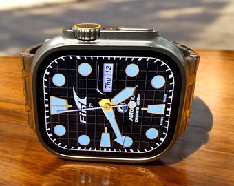 Apple Watch faces Clockology  Premium Apple Watch faces for smartwatch Top-rated watch face designs Fin Dive Watch