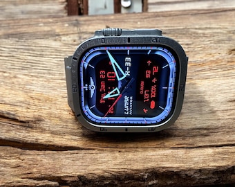 Apple Watch faces Clockology  Premium Apple Watch faces for smartwatch Top-rated watch face designs Aviator Flight Watch