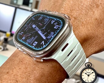 Silicone Magnetic Sport Band for Apple Watch: Ultra, SE, Series 2-10