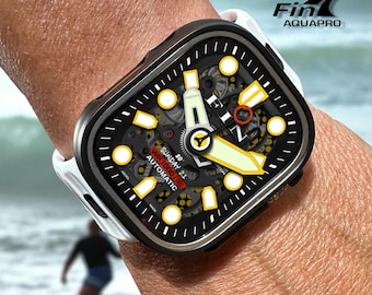 Fin Diver Watch Face for Apple Watch Ultra/Series (Clockology Digital Download)