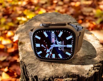 Apple Watch face (custom); designed to work with the Clockology app from the App Store