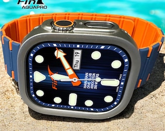 Apple Watch faces Clockology Apple Watch faces for smartwatch Top-rated watch face designs Fin Hawaiian Dive Club Watch face