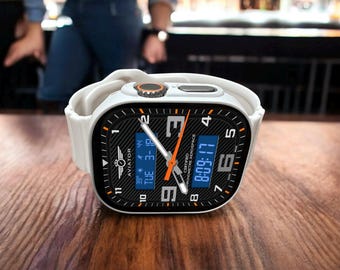 Apple Watch faces Clockology  Premium Apple Watch faces for smartwatch Top-rated watch face designs Aviator Flight Watch