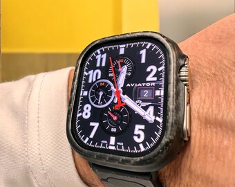 Apple Watch faces Clockology  Premium Apple Watch faces for smartwatch Top-rated watch face designs Aviator Flight Watch