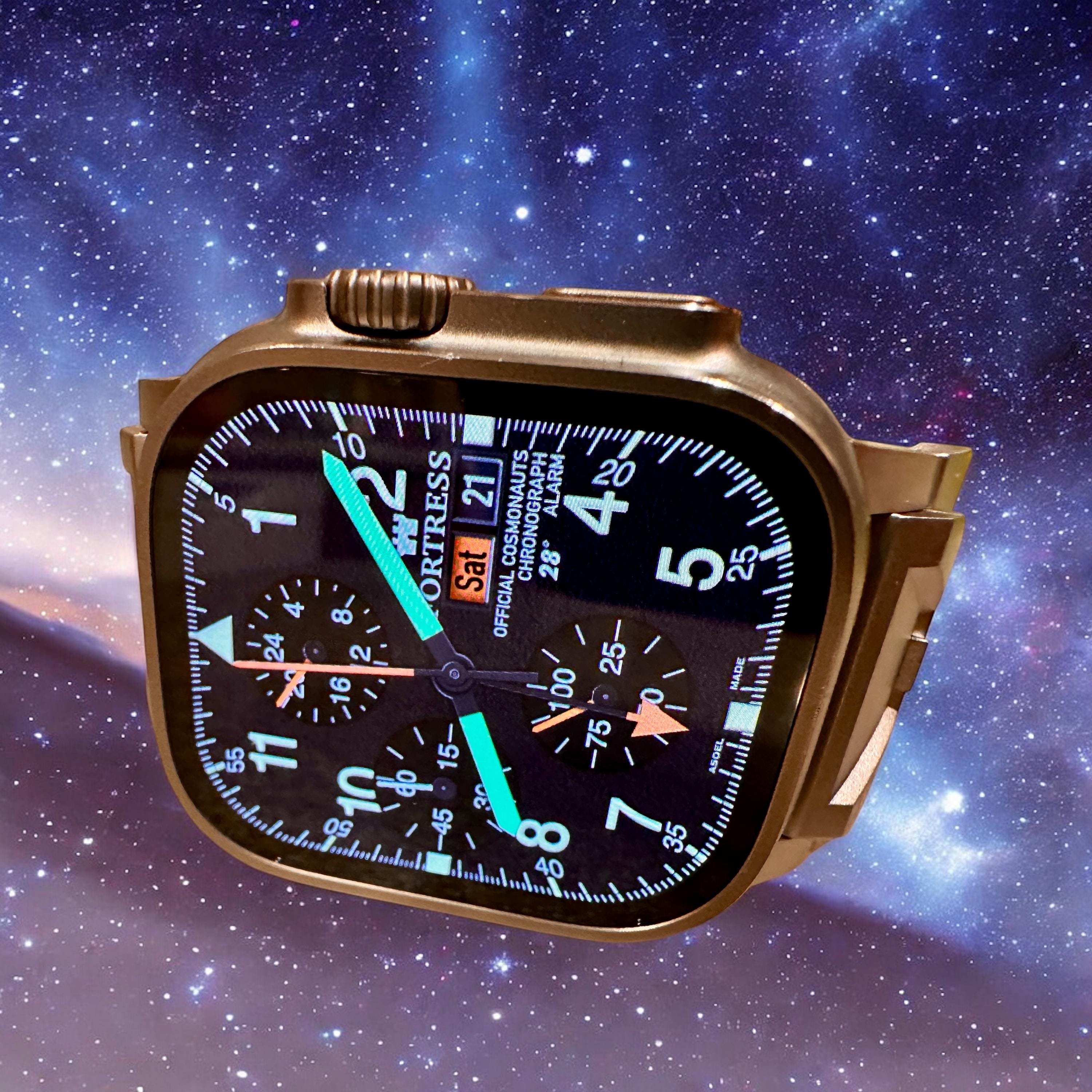 Apple Watch faces Clockology  Premium Apple Watch faces for smartwatch Top-rated watch face designs Fortress Military Watch