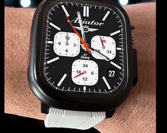 Apple Watch faces Clockology  Premium Apple Watch faces for smartwatch Top-rated watch face designs Aviator Flight Watch