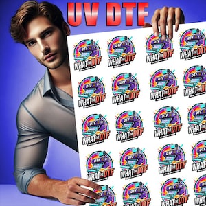 Custom UV DTF Transfer Gang Sheet: Ready to Press