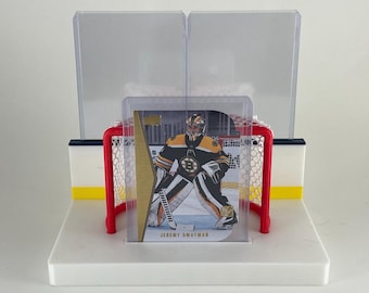 3D Printed Hockey Card Display Stand: Goalie Net Design