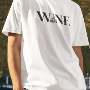 T-Shirt wine print perfect for every wine lover