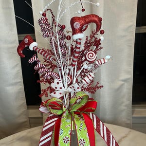Candy Cane Lane Tree Topper
