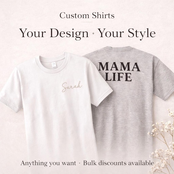 Custom Made To Order Shirt