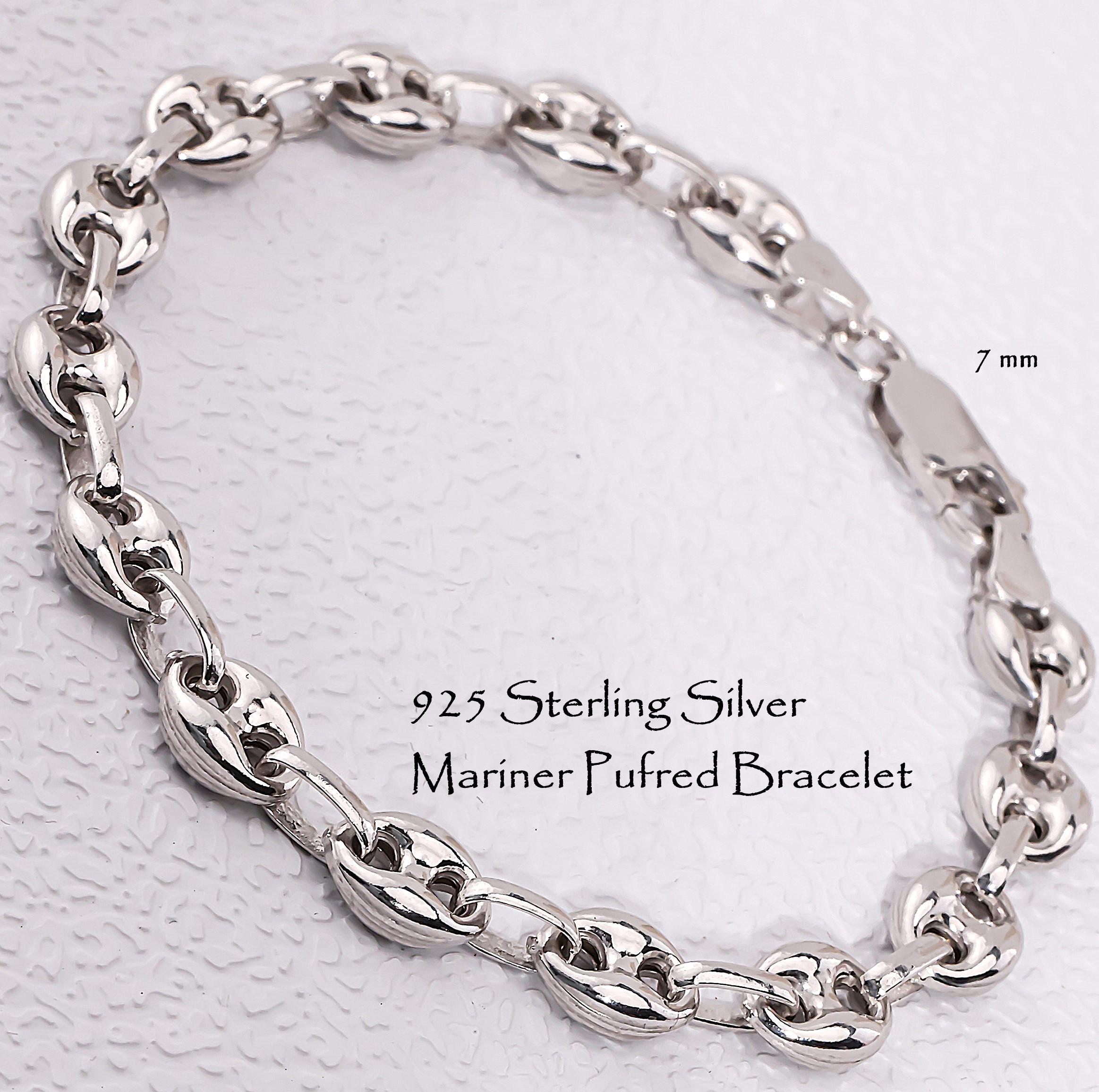U Link Sterling Silver Bracelet - Etsy U Link Sterling Silver Bracelet - Etsy