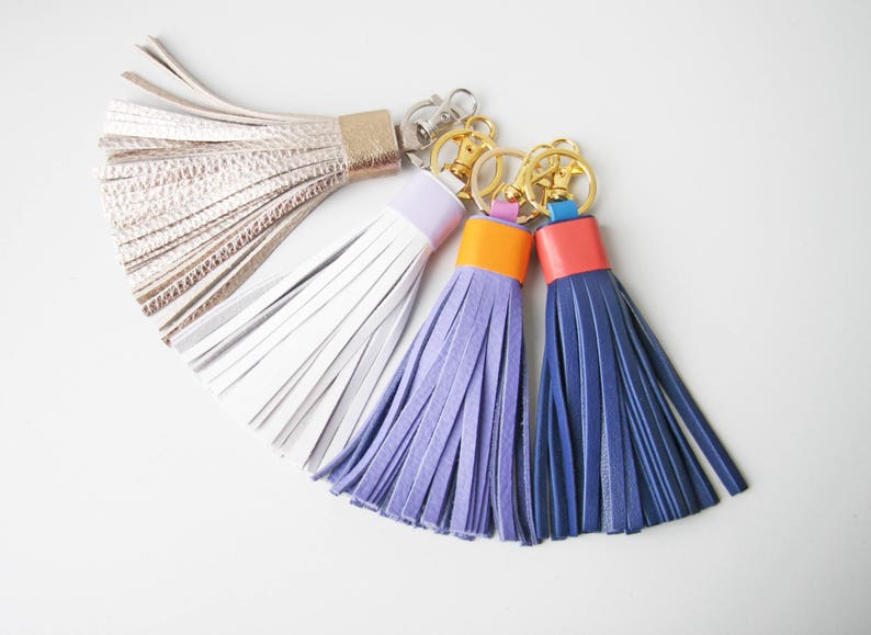 Leather Tassel With Clasp Gifts for her image 8