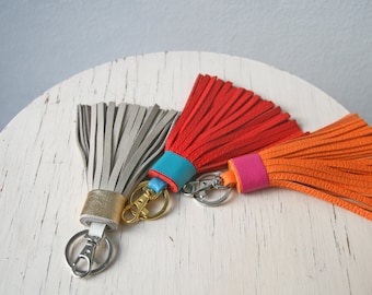 Leather Tassel With Clasp Gifts for her