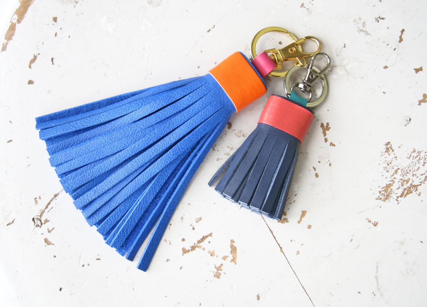 Tassel Leather Charm