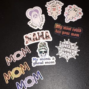 ¡Pegatinas del Día de la Madre para mamás espeluznantes!