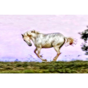 Fairy Tale Horse Coffee Mug Ceramic Art - Unique Gift for Horse Lovers