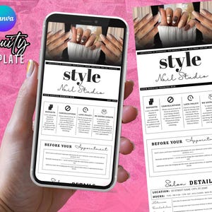 Acuity Scheduling Template: Canva Website Banners für Beauty Professionals (PDF-Download
