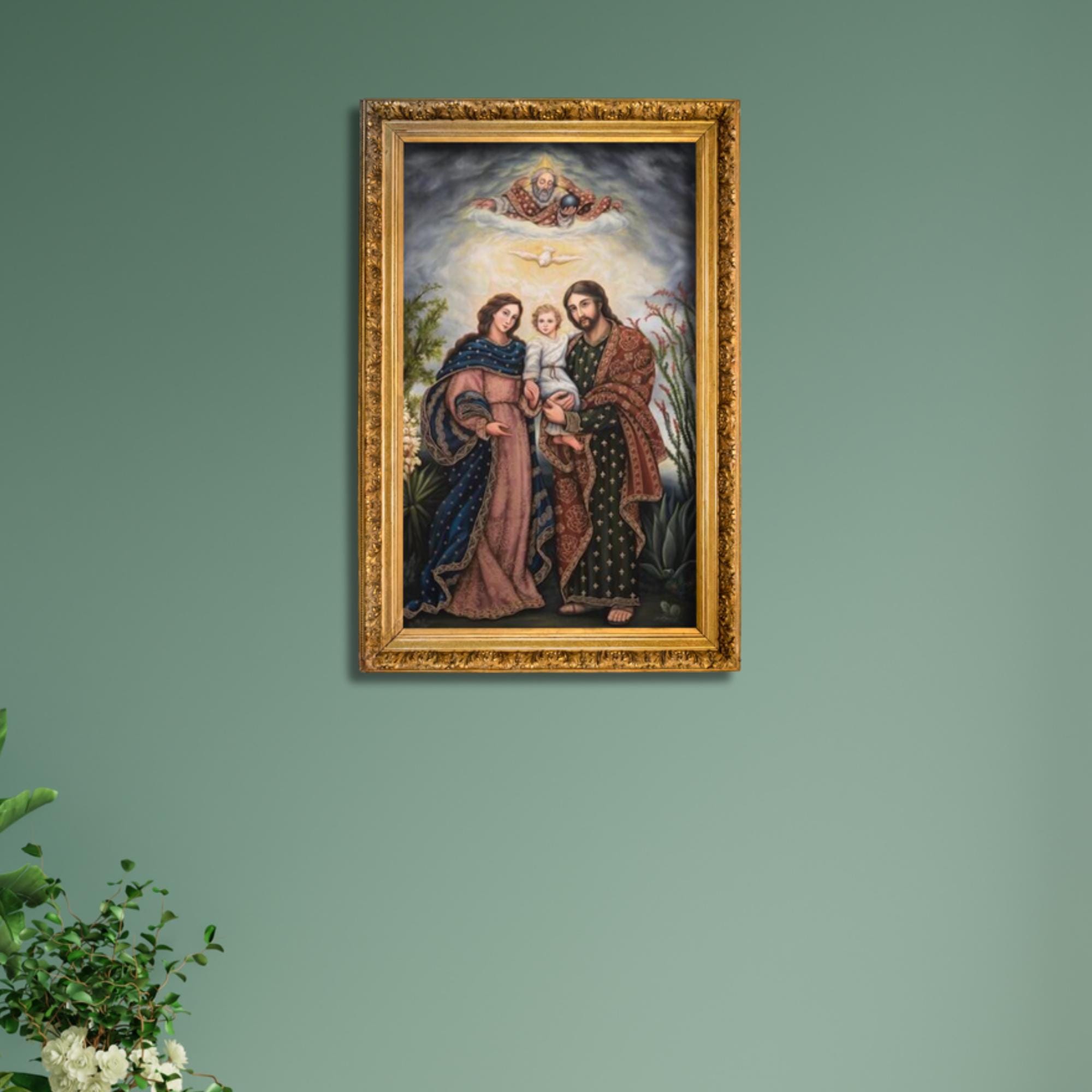 The Holy Family Sacred Art Print on Archival Paper - Traditional ...