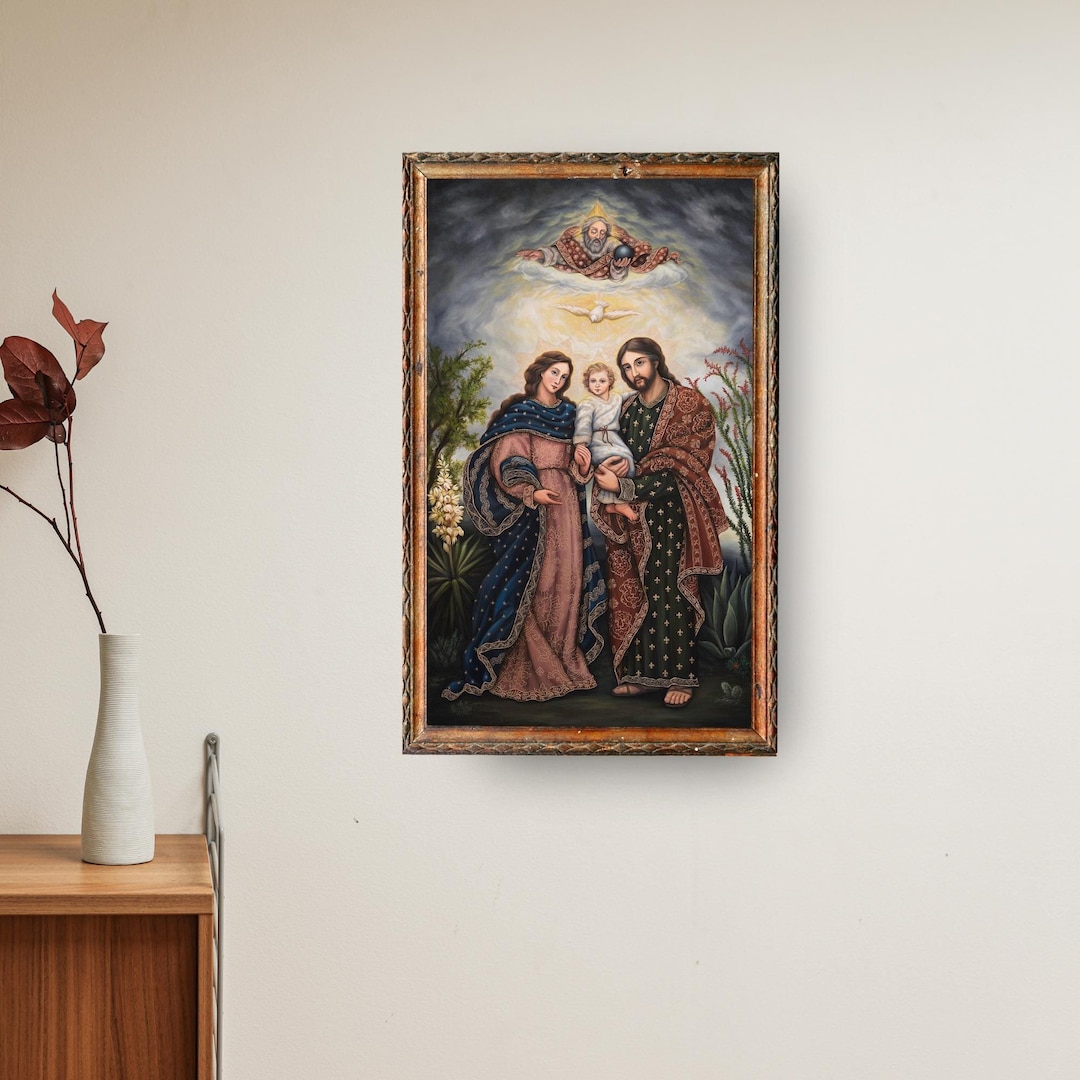 The Holy Family Sacred Art Print on Archival Paper Traditional Catholic ...