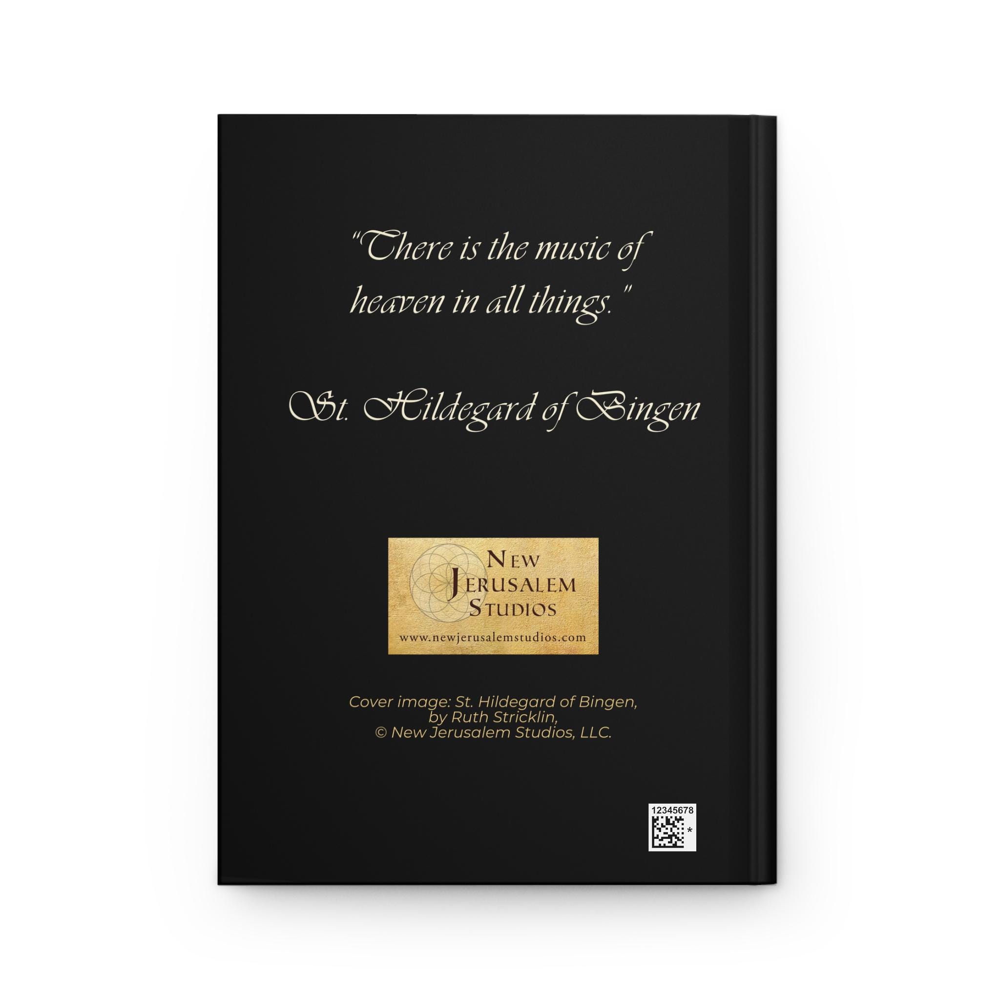 St Hildegard of Bingen - Catholic Sacred Art Journal Lined Notebook ...